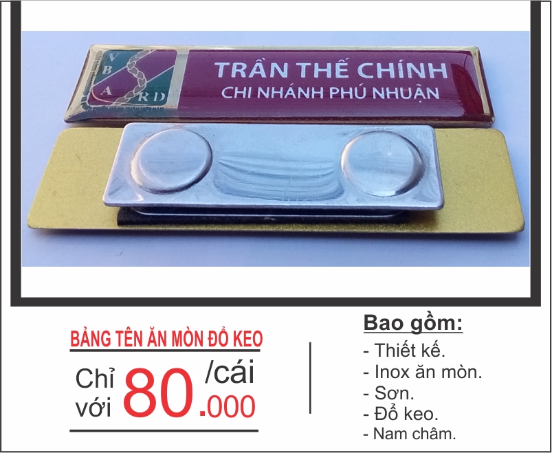 bang ten cai ao an mon